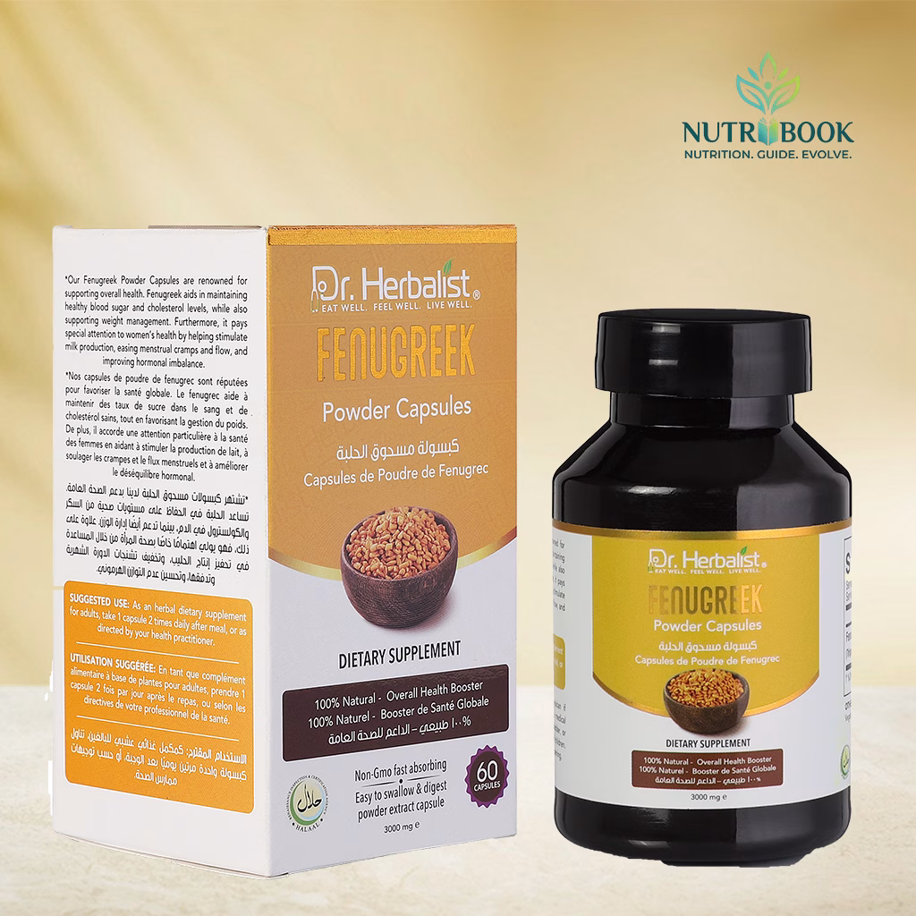 Dr. Herbalist Fenugreek Powder Capsules